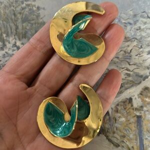 Vintage 80s earrings